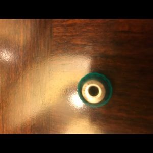 Authentic Pandora Fascinating Teal Morano Glass